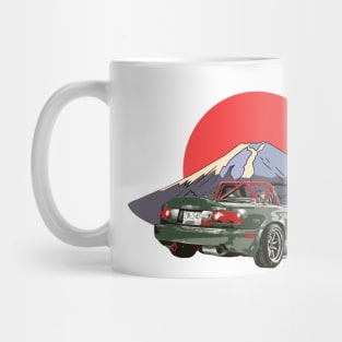 Mazda Miata/Mx5 - Jinba Ittai Mount Fuji edition Mug